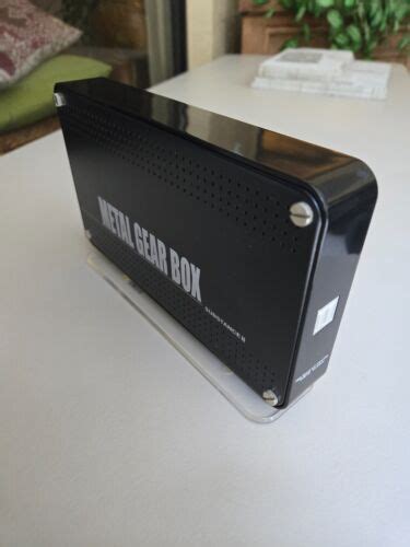 Metal Gear Box SUBSTANCE II High Speed external enclosure 